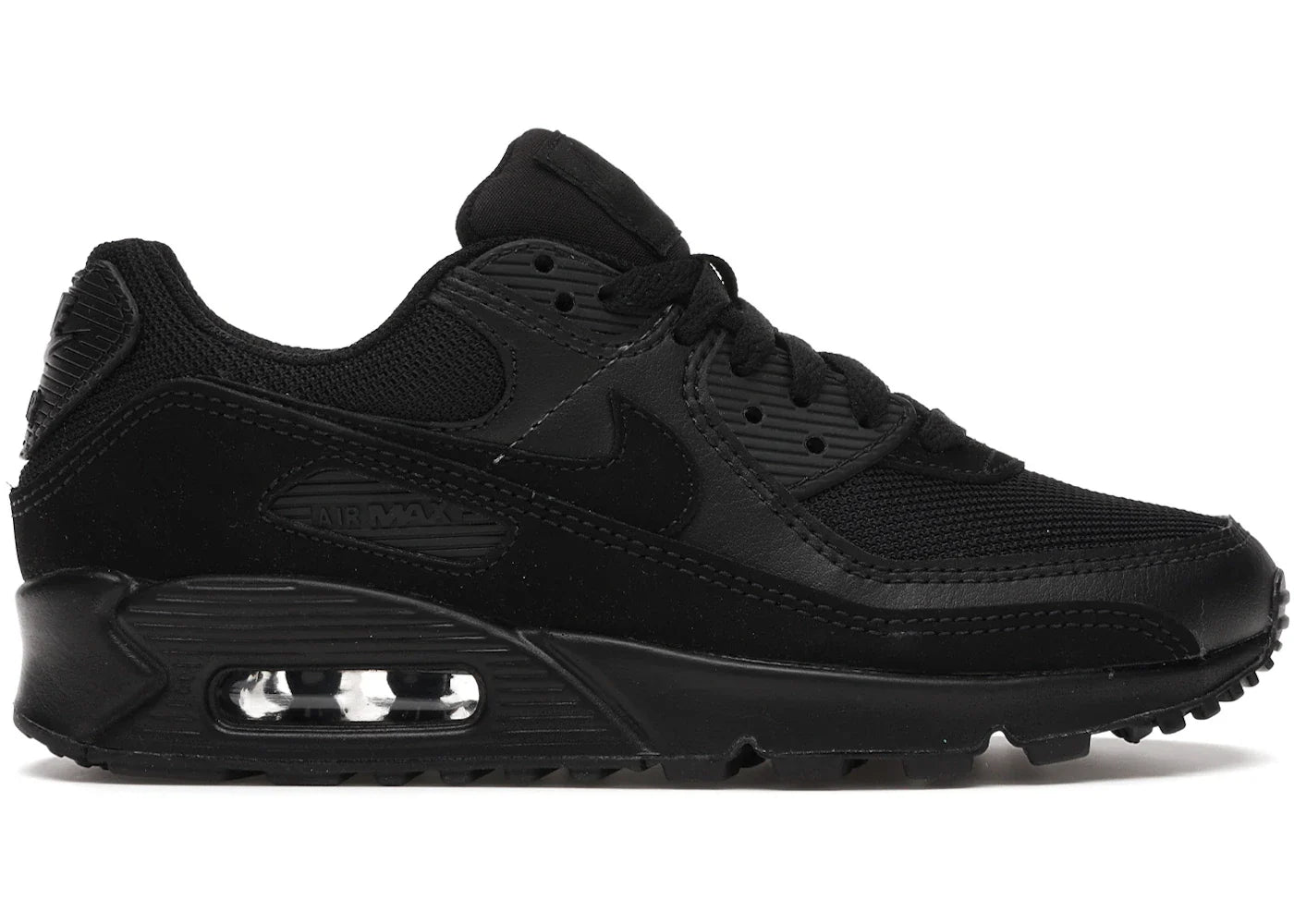 Nike Air Max 90 Recraft Triple Black (Women's)