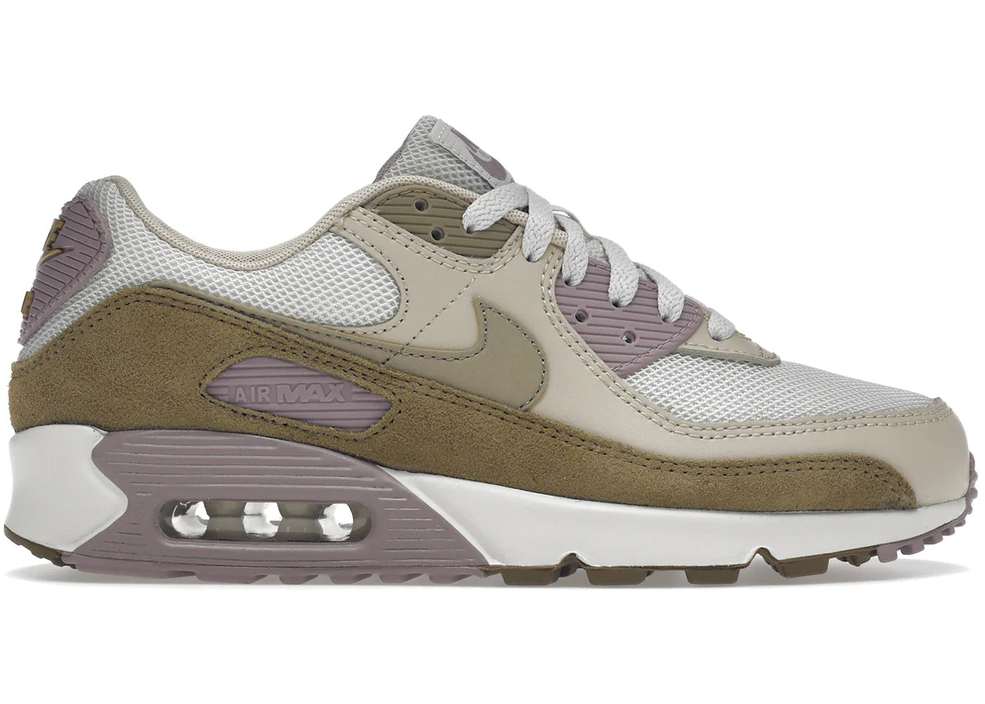 Nike Air Max 90 Sail Tan Pink (Women's)