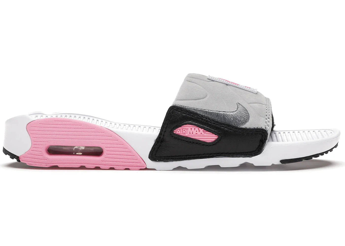 Nike Air Max 90 Slide White Rose Cool Grey (Women's)