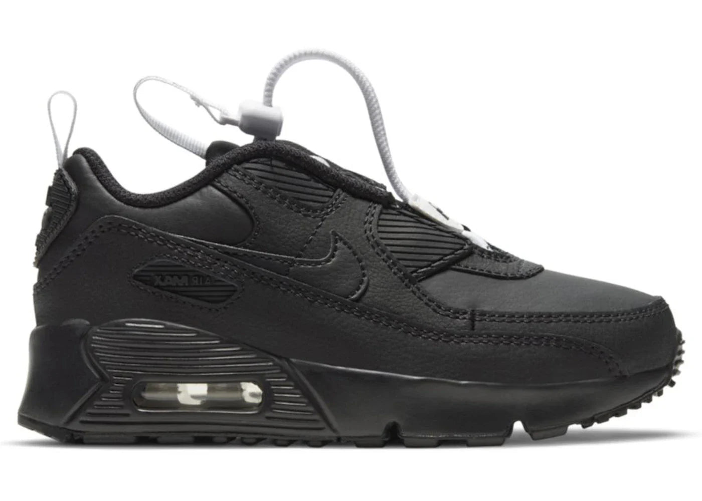 Nike Air Max 90 Toggle Triple Black (PS)