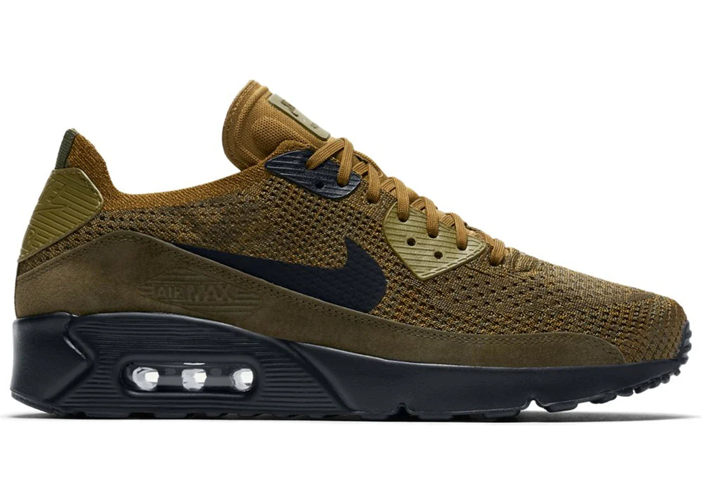Nike Air Max 90 Ultra 2.0 Flyknit Olive Flak
