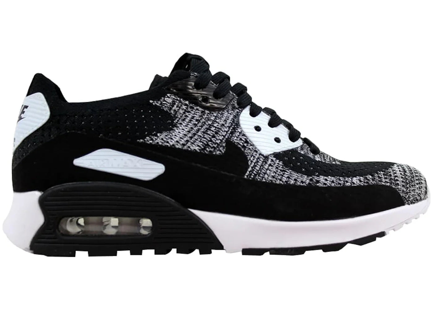 Nike Air Max 90 Ultra 2.0 Flyknit Black/Black-White-Anthracite (Women's)