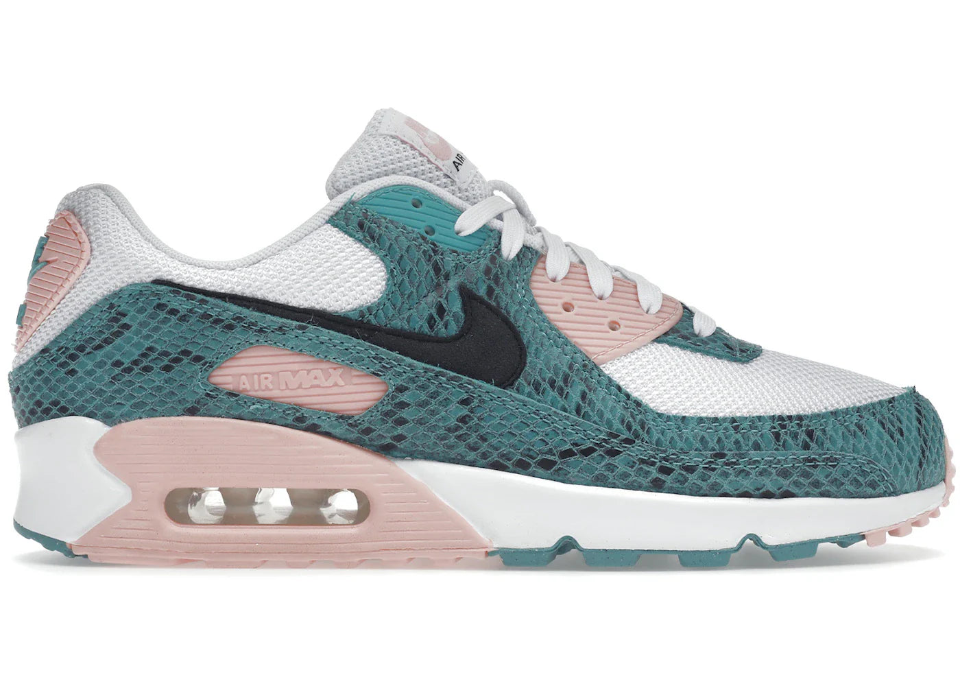 Nike Air Max 90 Washed Teal Snakeskin