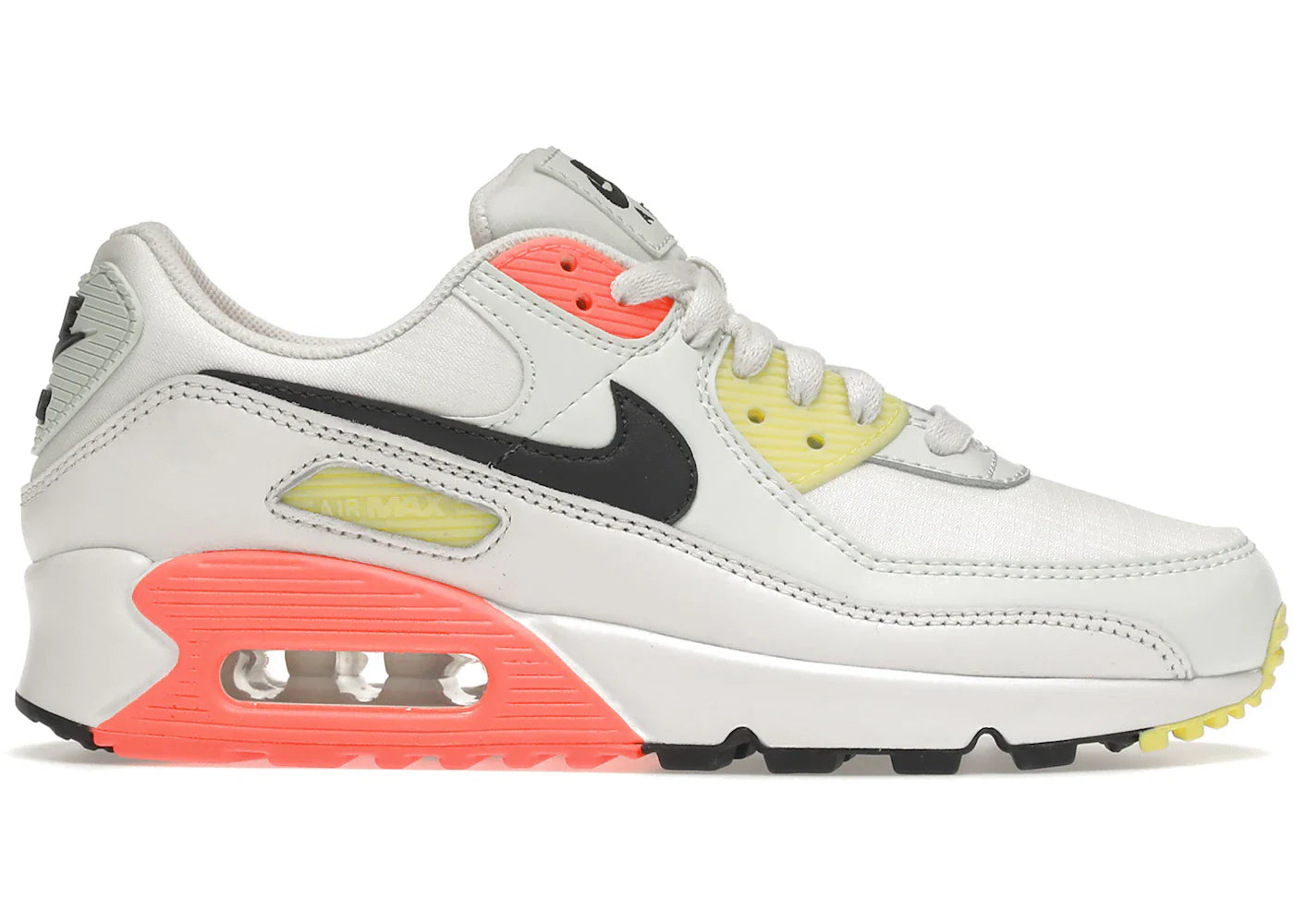 Nike Air Max 90 White Barely Green Bright Mango (Women's)