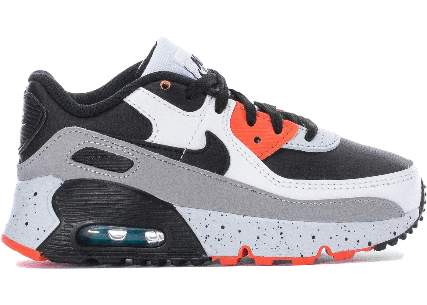 Nike Air Max 90 White Black Orange (TD)