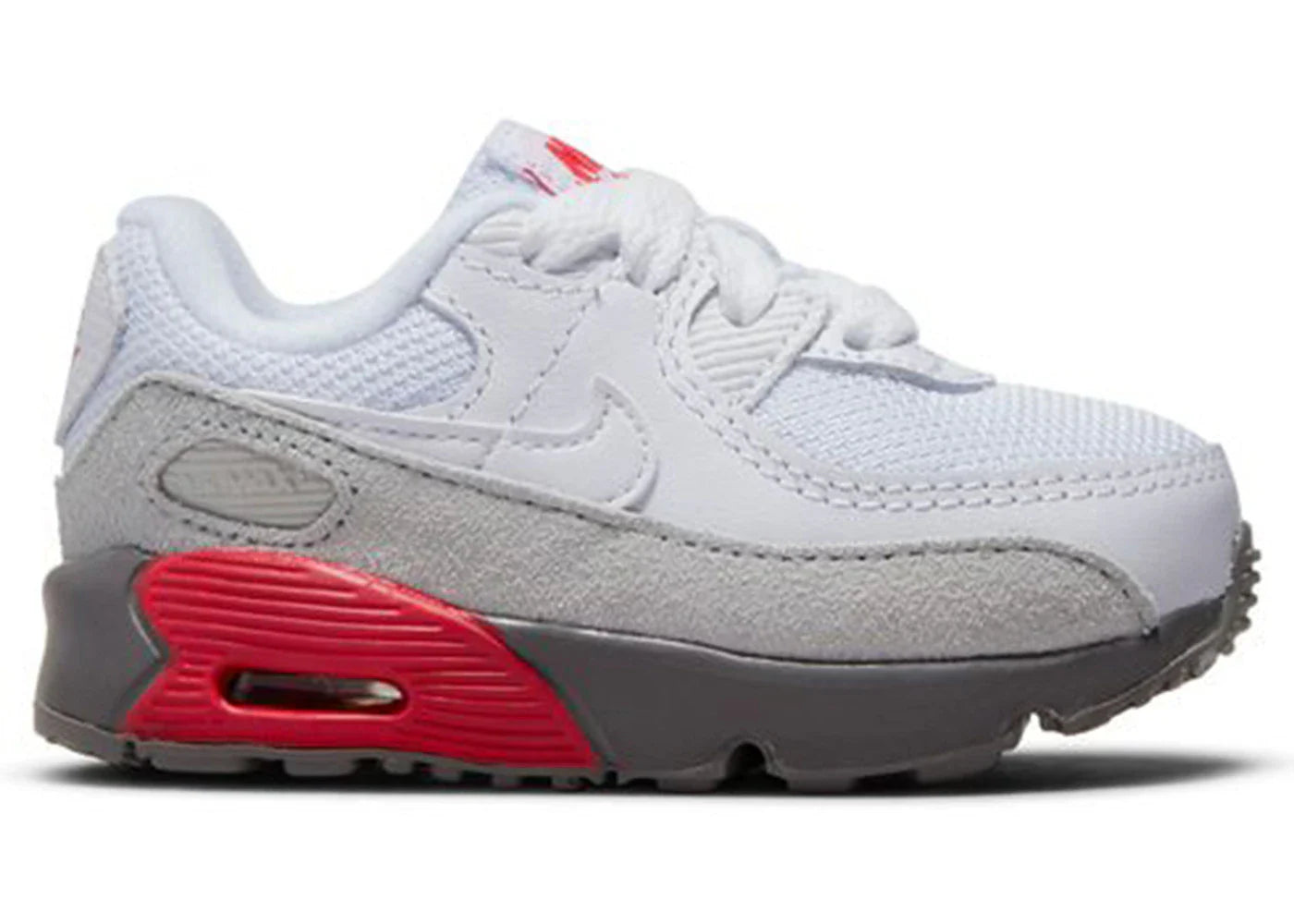 Nike Air Max 90 White Flat Pewter (TD)