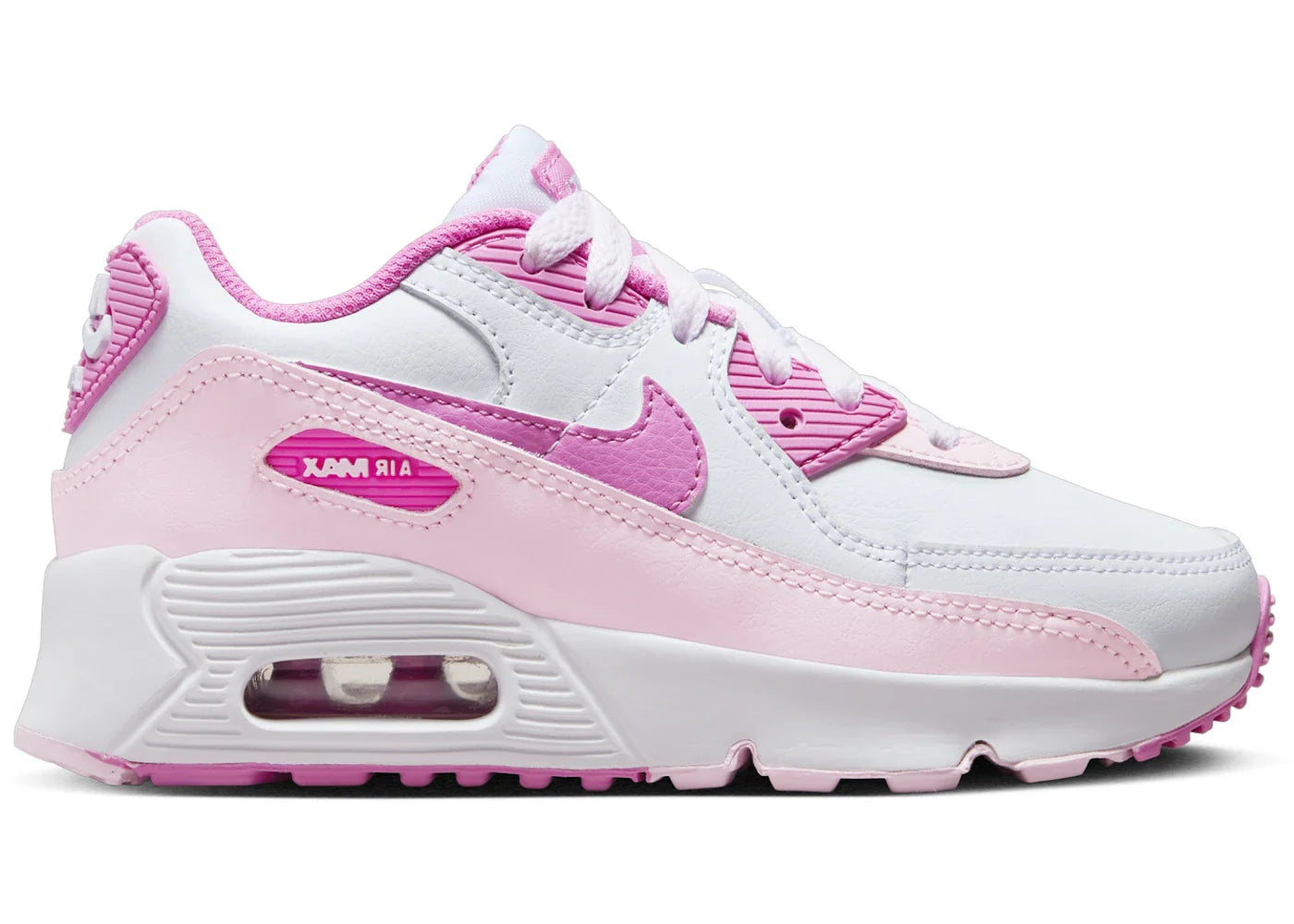 Nike Air Max 90 White Pink Foam Playful Pink (PS)