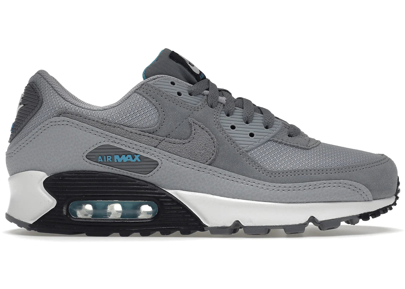 Nike Air Max 90 Wolf Grey Chlorine Blue