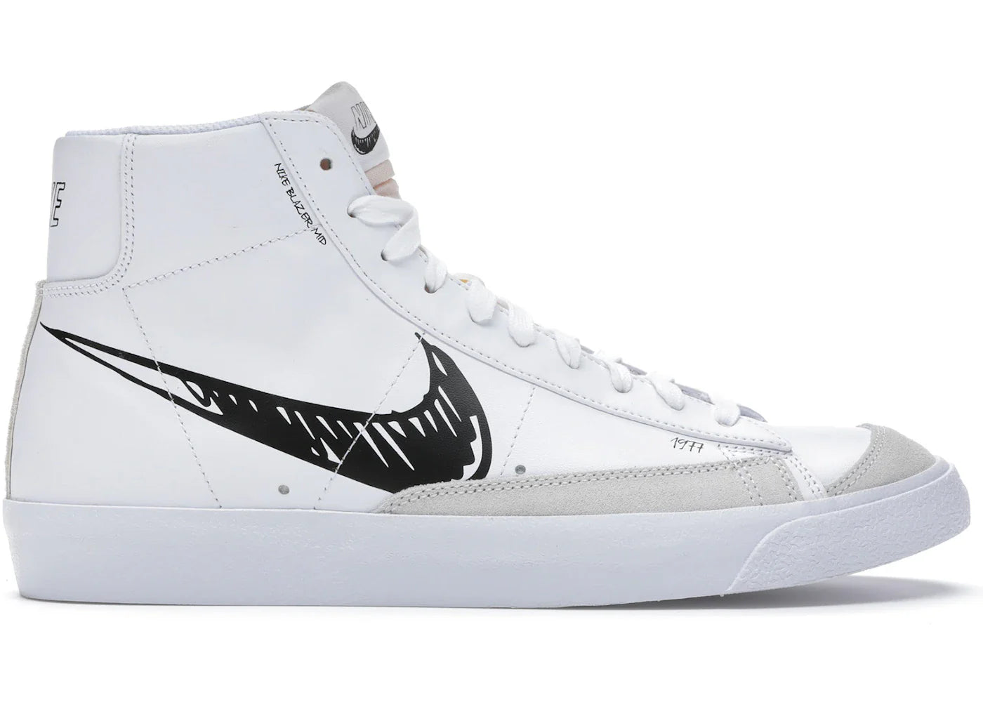 Nike Blazer Mid 77 Sketch White Black