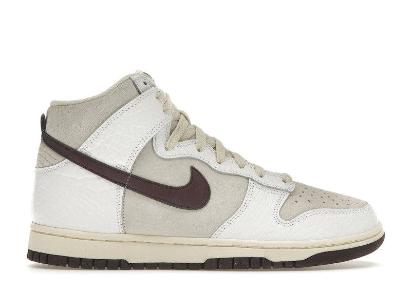 Nike Dunk High Light Orewood Brown Burgundy Crush (Women's)
