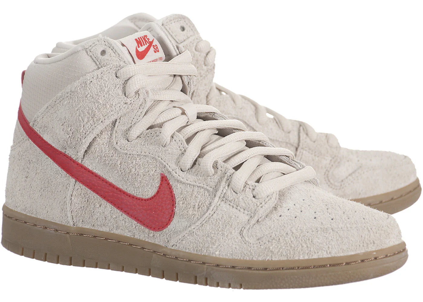 Nike Dunk High Pro SB Birch Hyper Red
