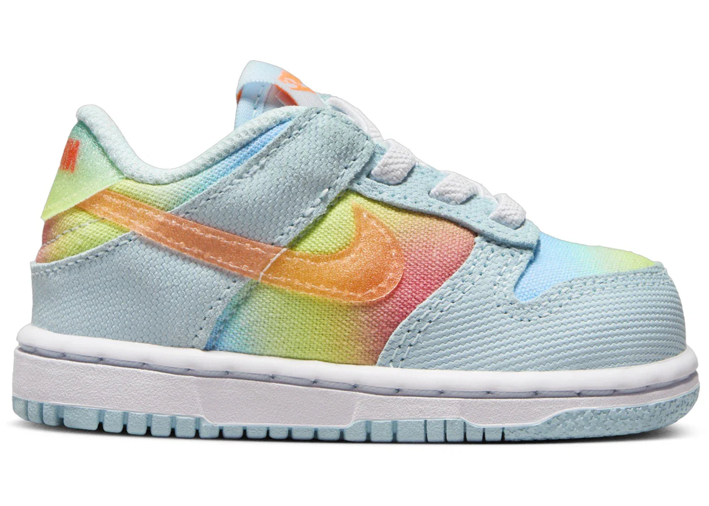 Nike Dunk Low Glacier Blue Light Lemon Twist Aquarius Blue Total Orange (TD)