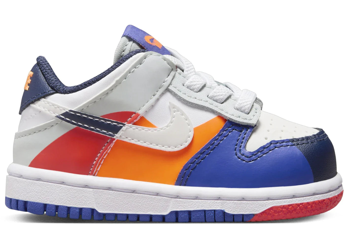 Nike Dunk Low SE White Light Silver Midnight Navy (TD)