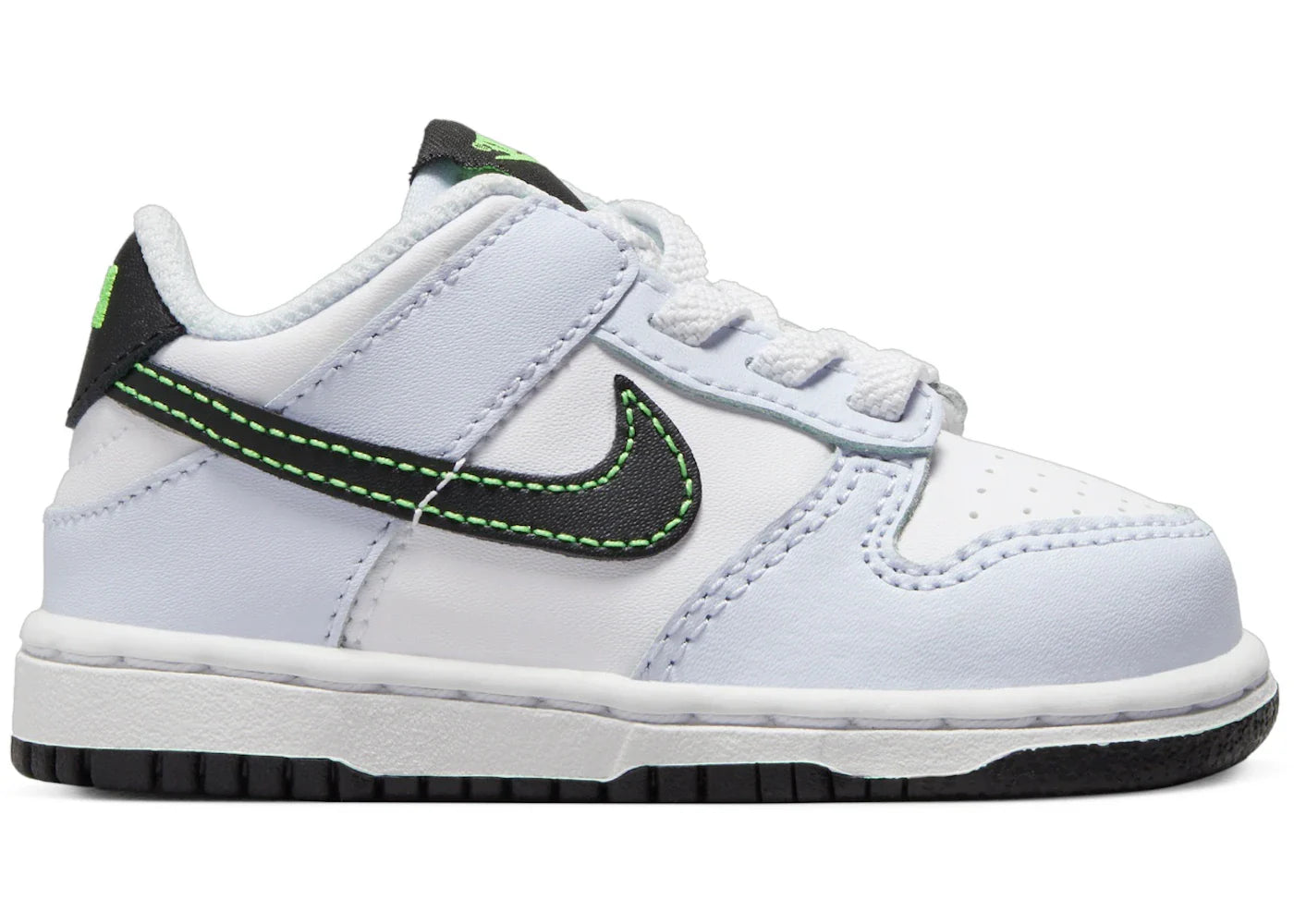 Nike Dunk Low White Football Grey Green Strike Black (TD)