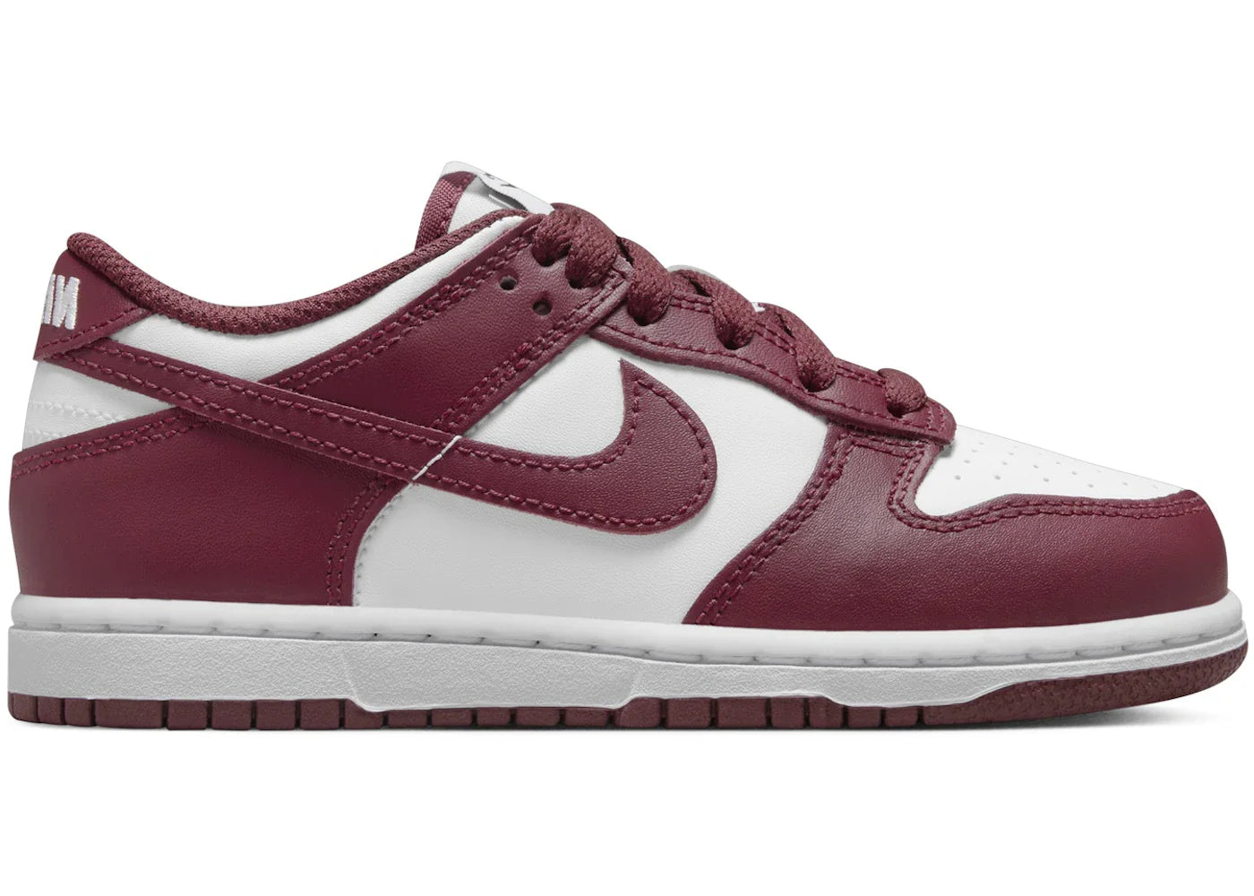 Nike Dunk Low White Gym Red Redwood (PS)