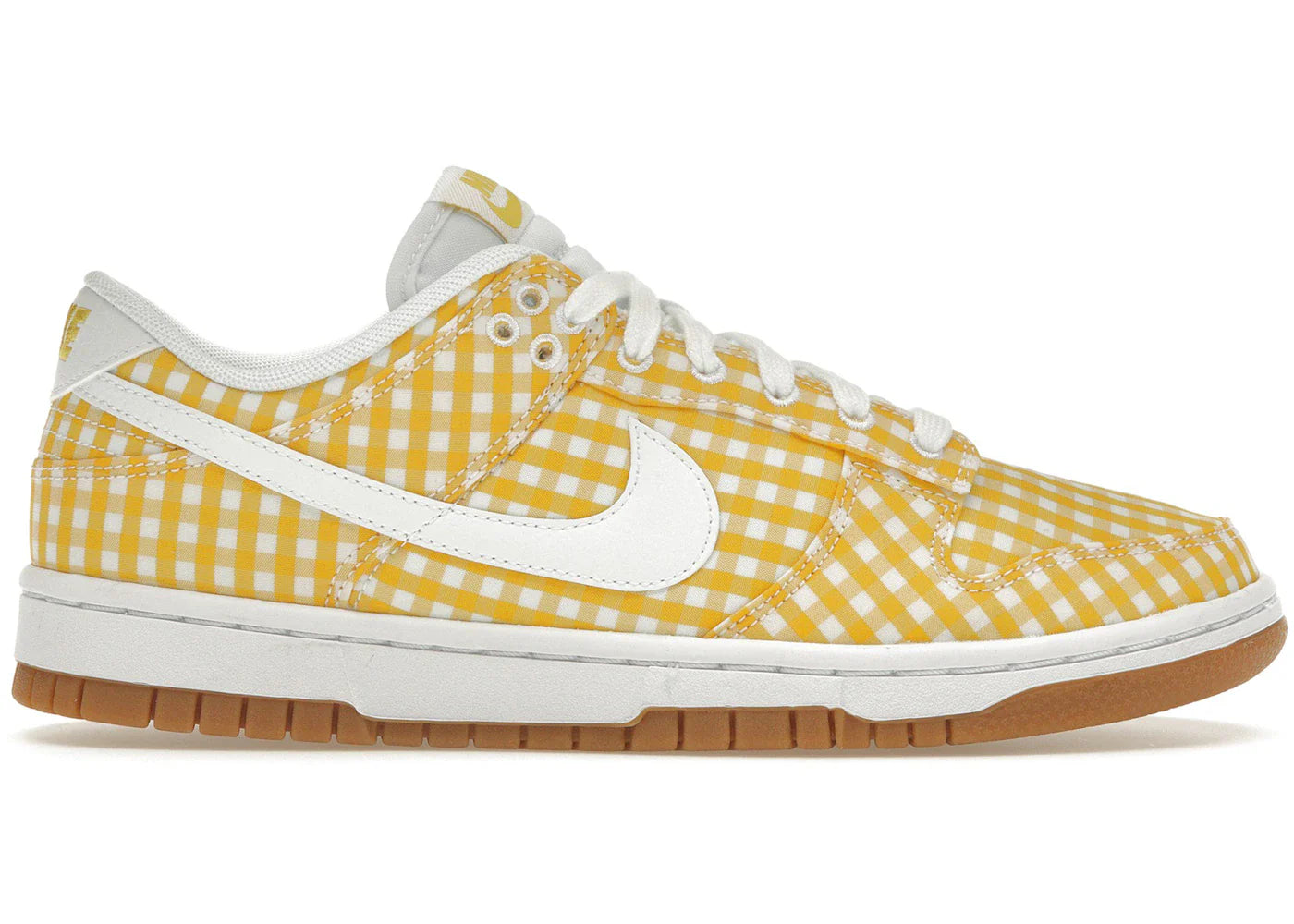 Nike Dunk Low Yellow Gingham (Women's)