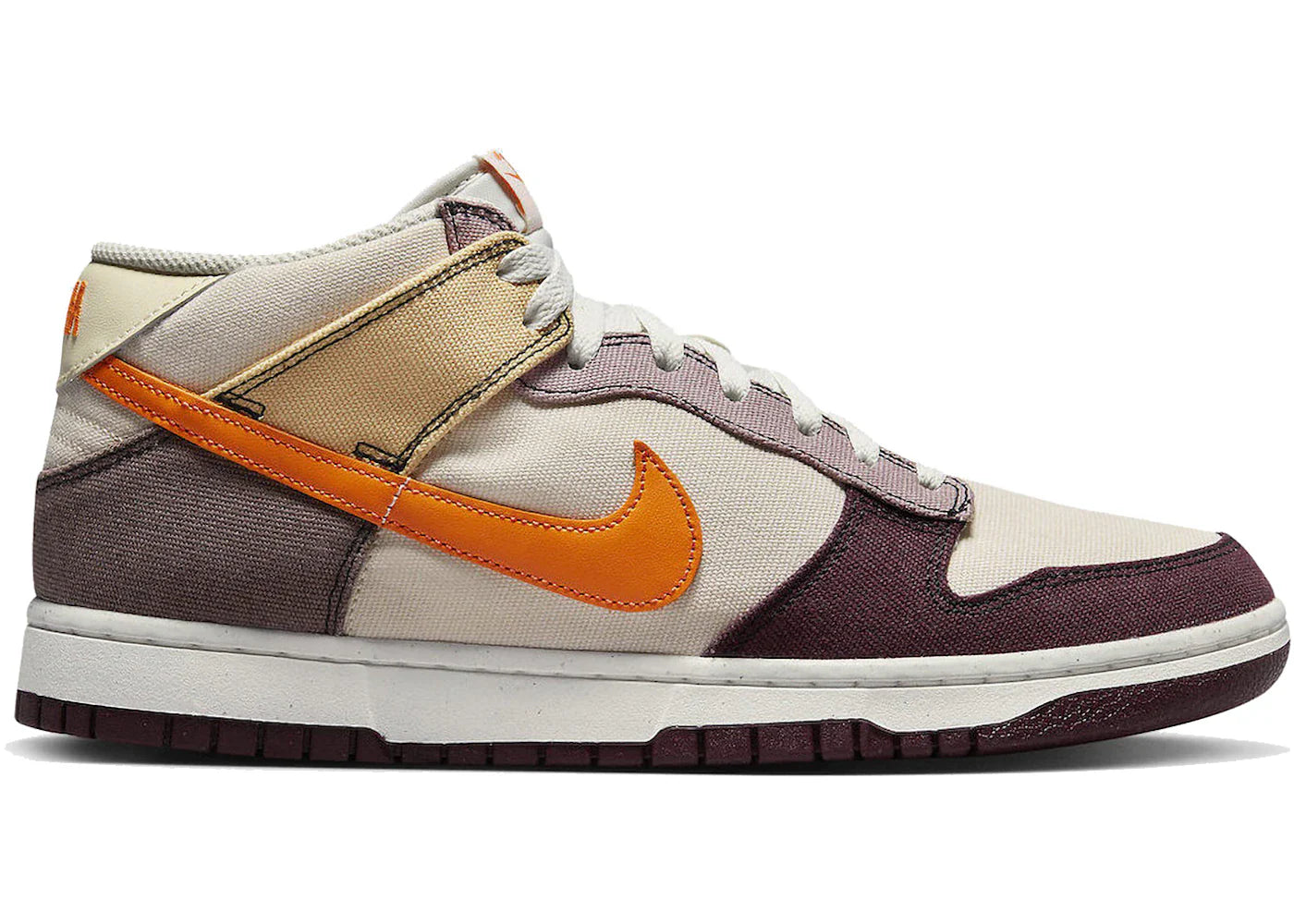 Nike Dunk Mid Coconut Milk Plum Orange
