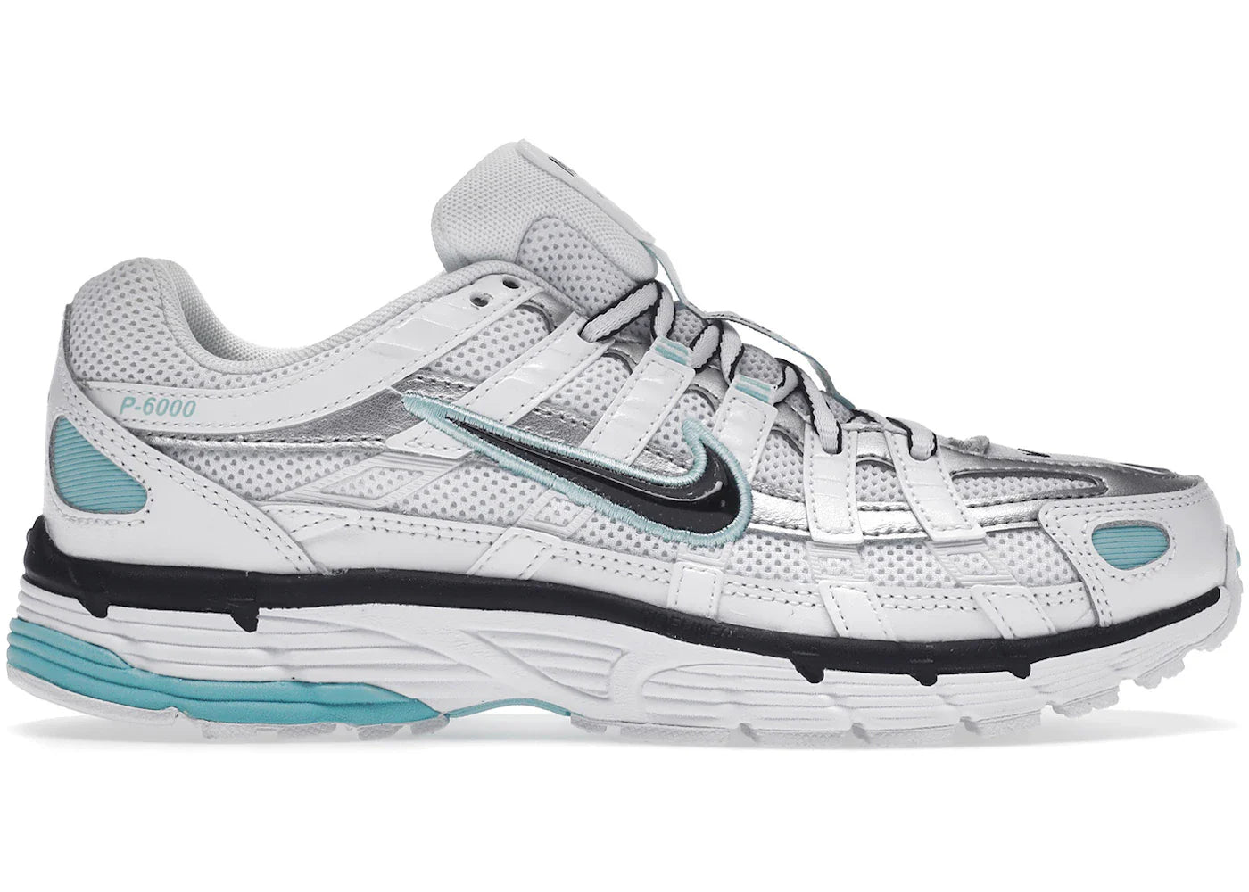 Nike P-6000 White Light Aqua (Women's)