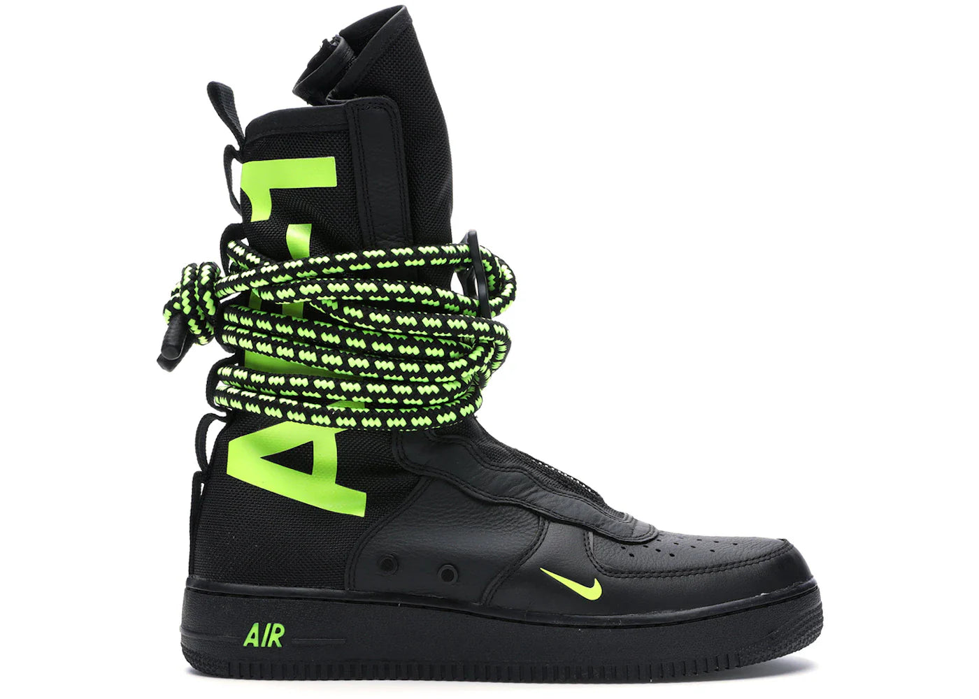 Nike SF Air Force 1 High Black Volt
