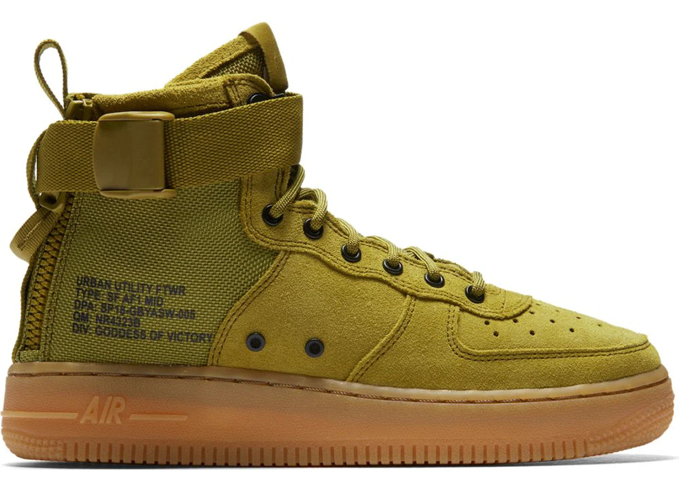 Nike SF Air Force 1 Mid Desert Moss (GS)