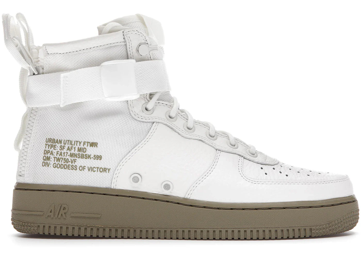 Nike SF Air Force 1 Mid Ivory Olive