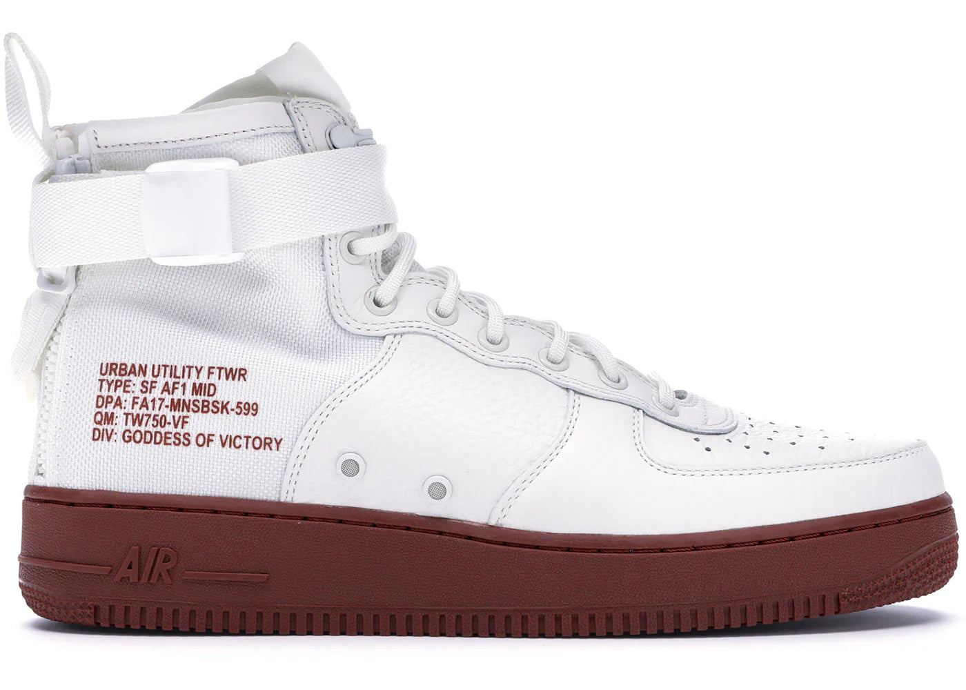 Nike SF Air Force 1 Mid Ivory Mars Stone