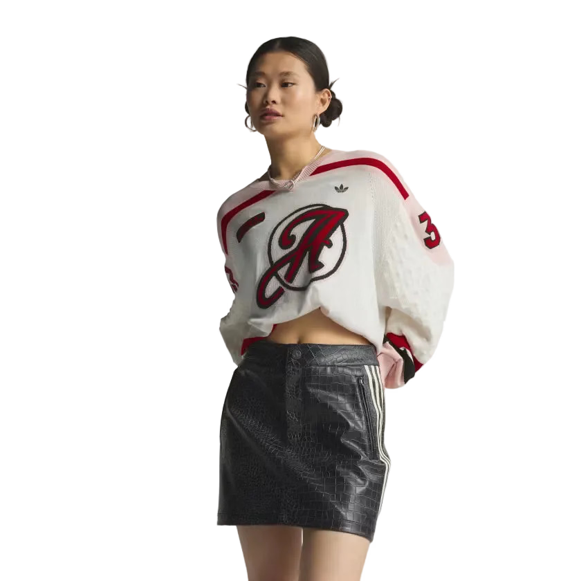 adidas Pleather Mini Rok Zwart