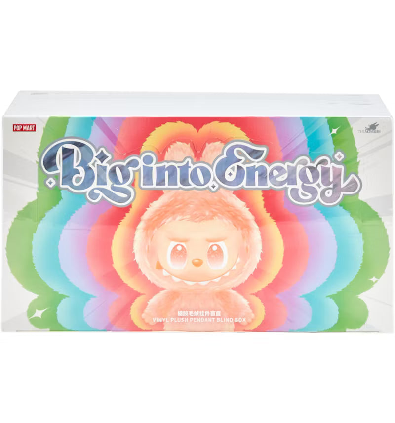 Pop Mart Labubu The Monsters Big into Energy Series Vinyl Plush Pendant Sealed Case (6 Blind Boxes) - Kyaro