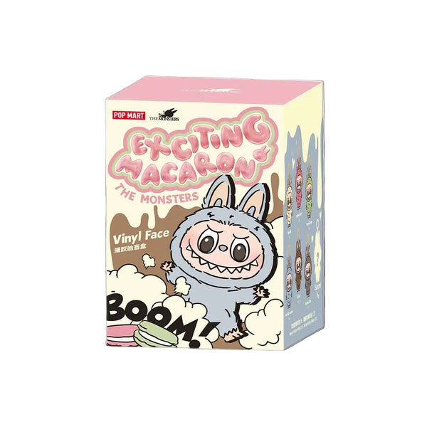 Pop Mart Labubu The Monsters Exciting Macaron Vinyl Face (Blind Box)