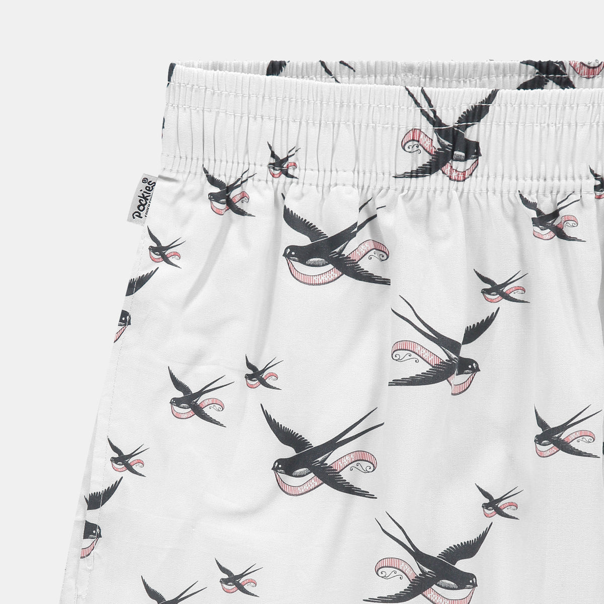 Pockies Swallow Boxershort Wit
