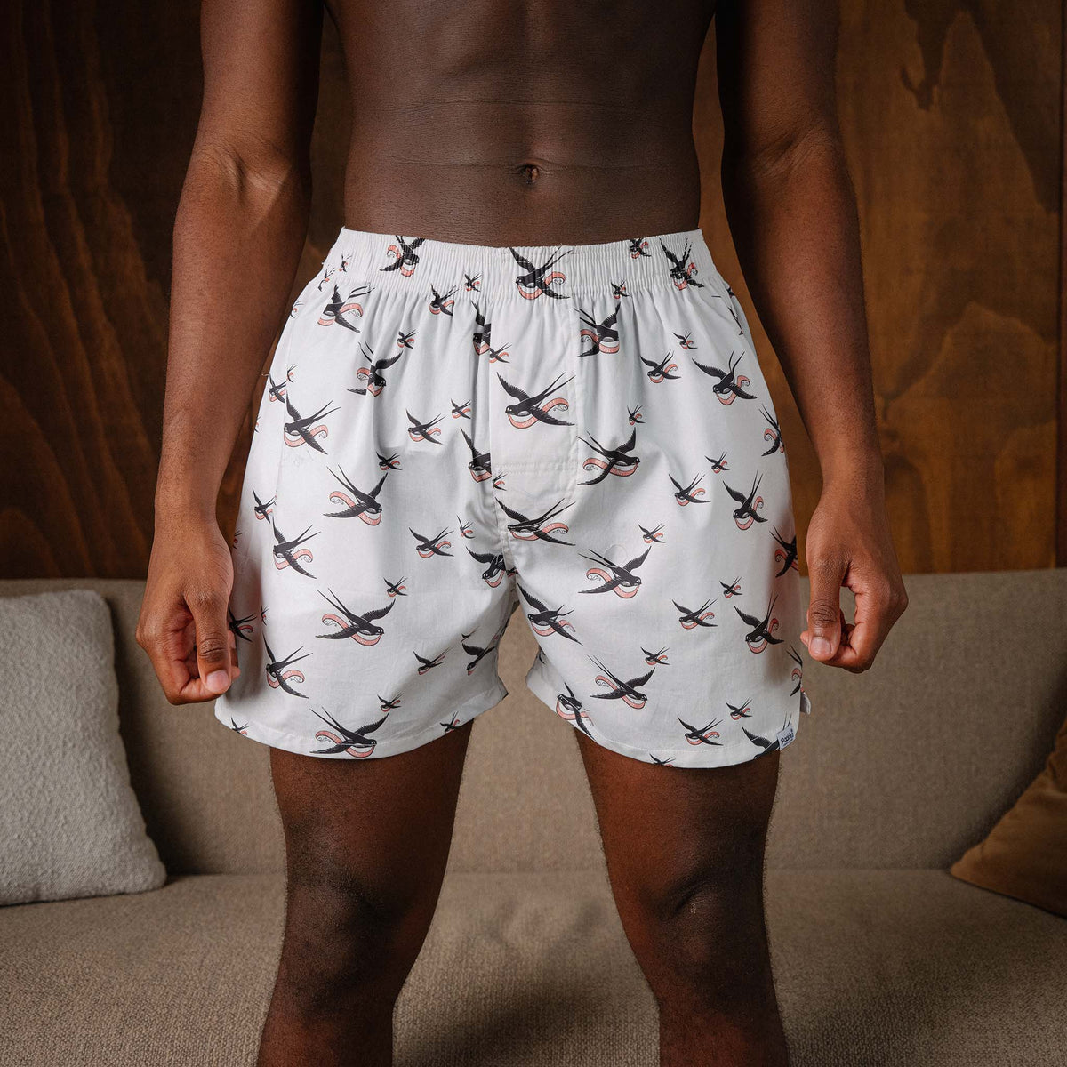 Pockies Swallow Boxershort Wit
