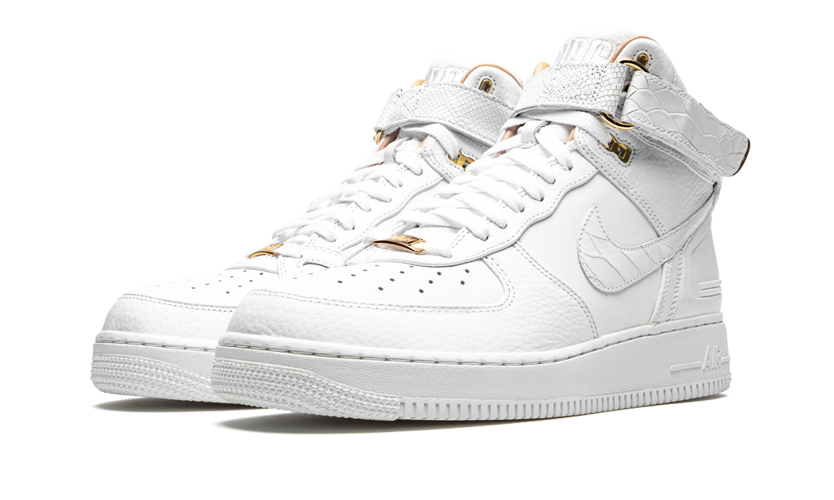 nike air force 1 high just don af100+AO1074-100+diagnol left view