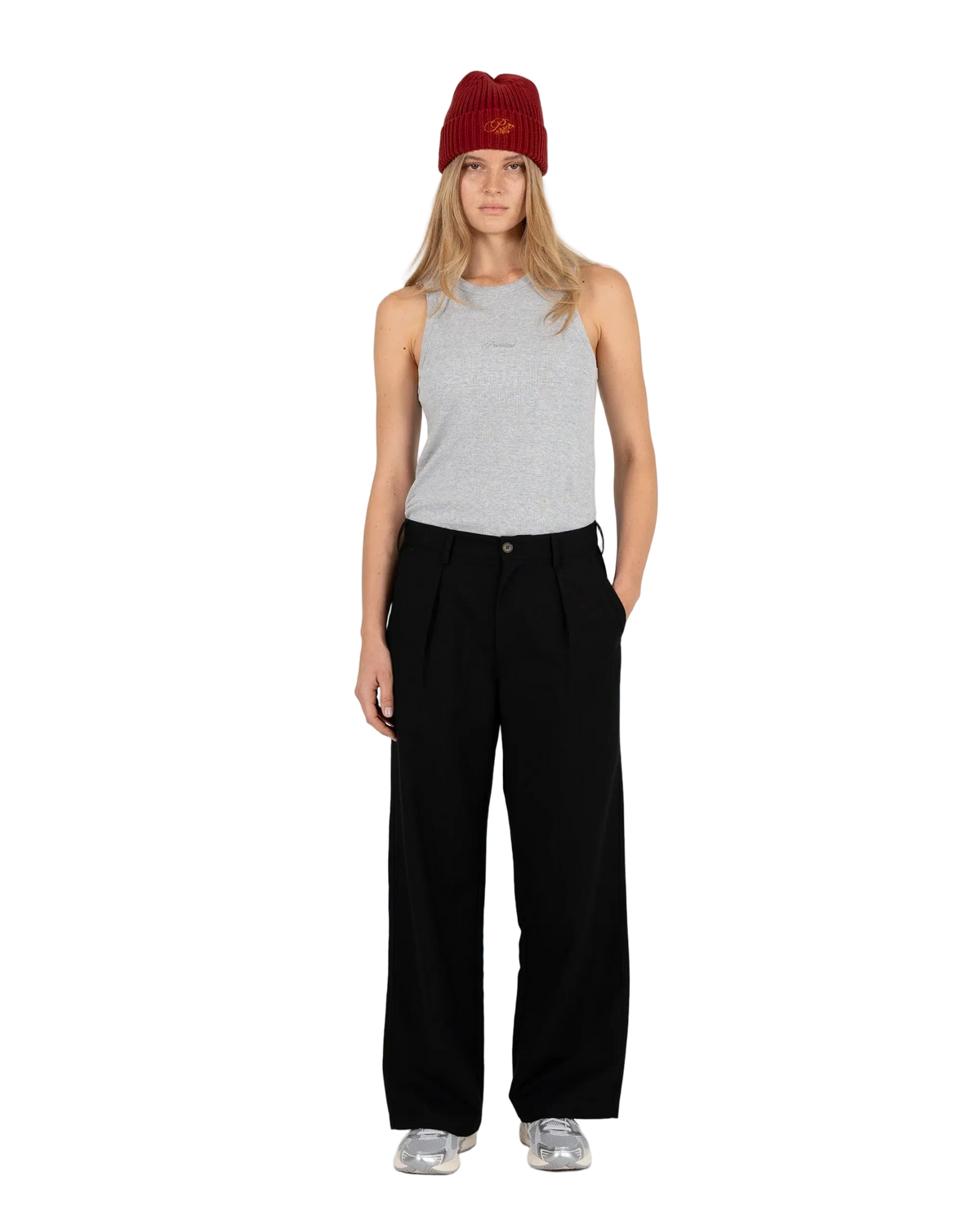 Prohibited Soho Pleated Pants Black