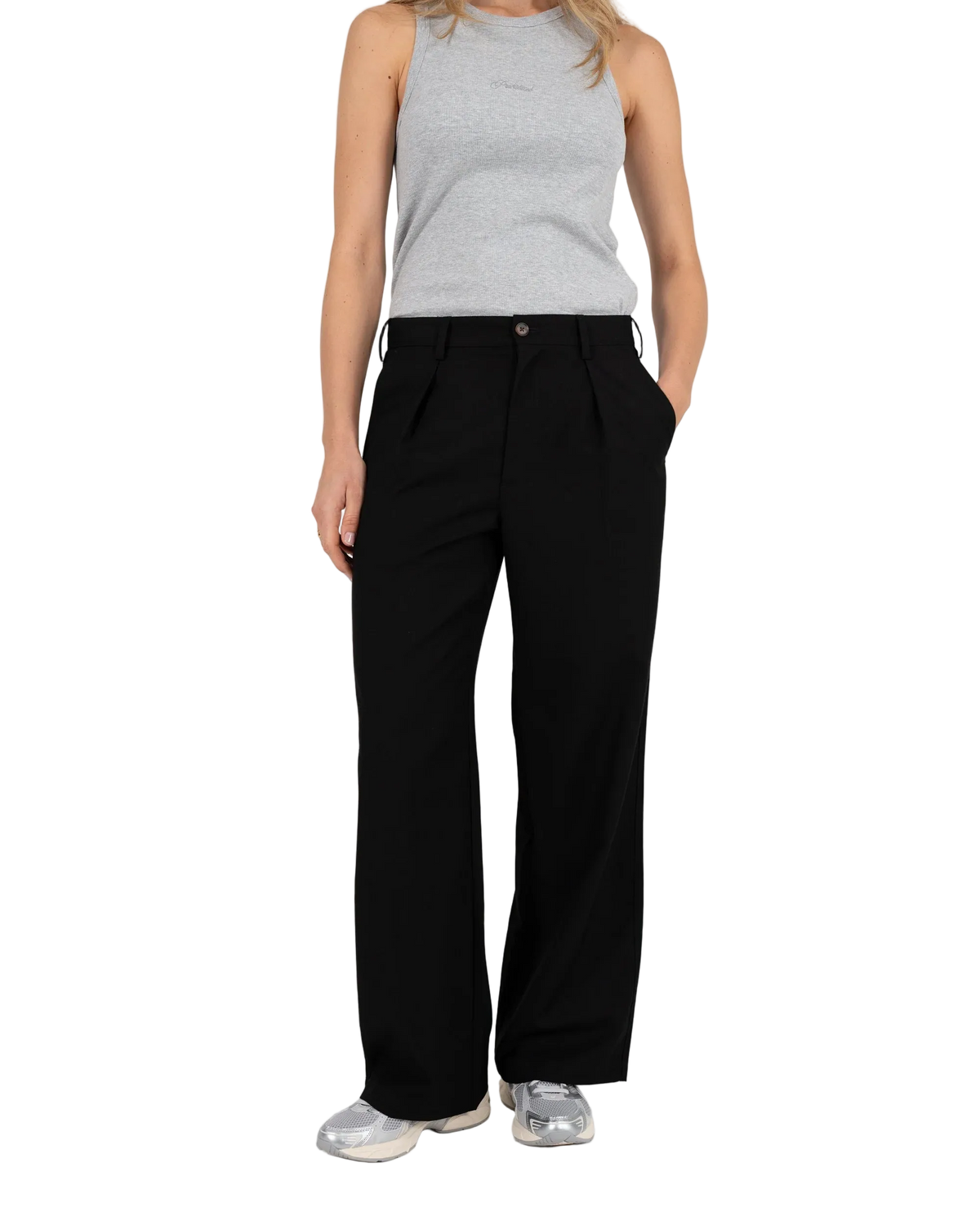 Prohibited Soho Pleated Pants Black