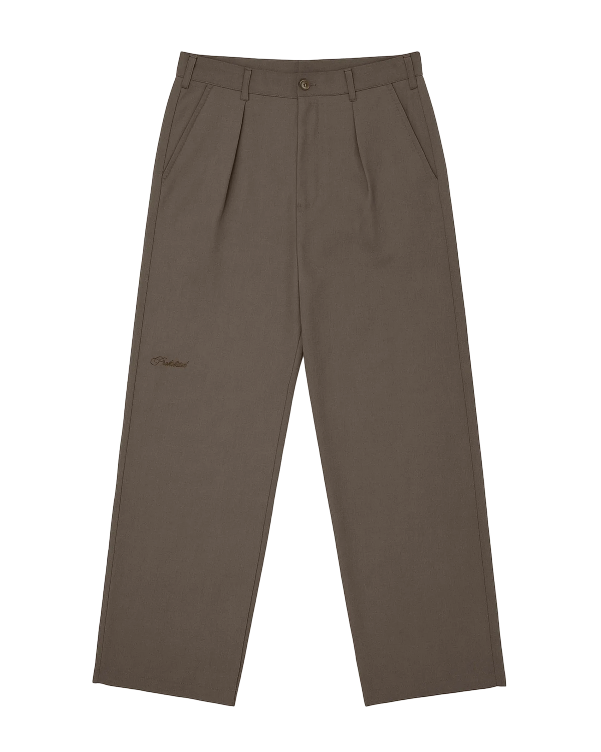Prohibited Prohibited Soho Pleated Pants Khaki