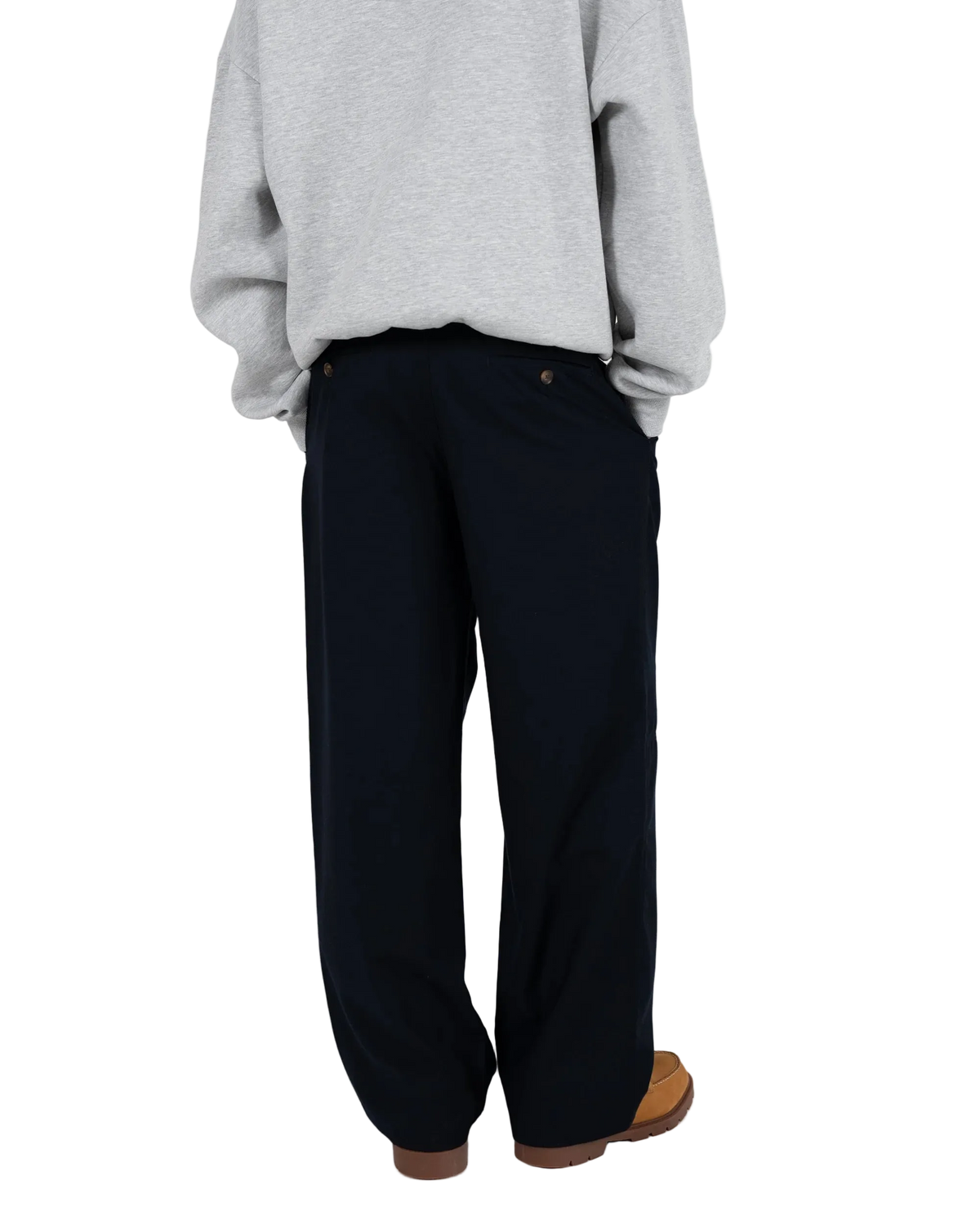 Prohibited Soho Pleated Pants Navy