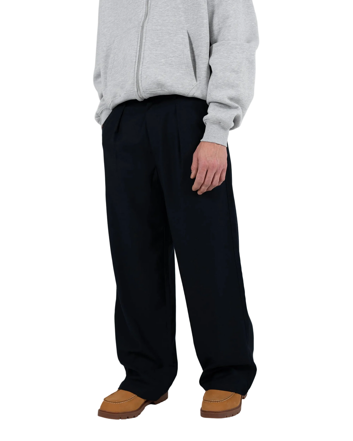 Prohibited Soho Pleated Pants Navy