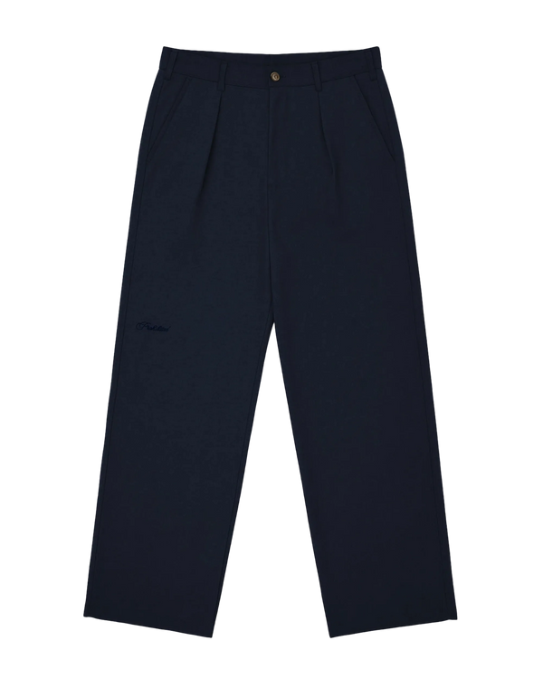 Prohibited Soho Pleated Pants Navy