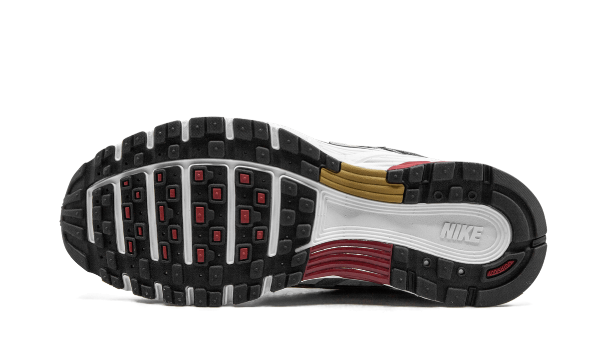 nike p 6000 white gold red women s+BV1021-101+bottom view