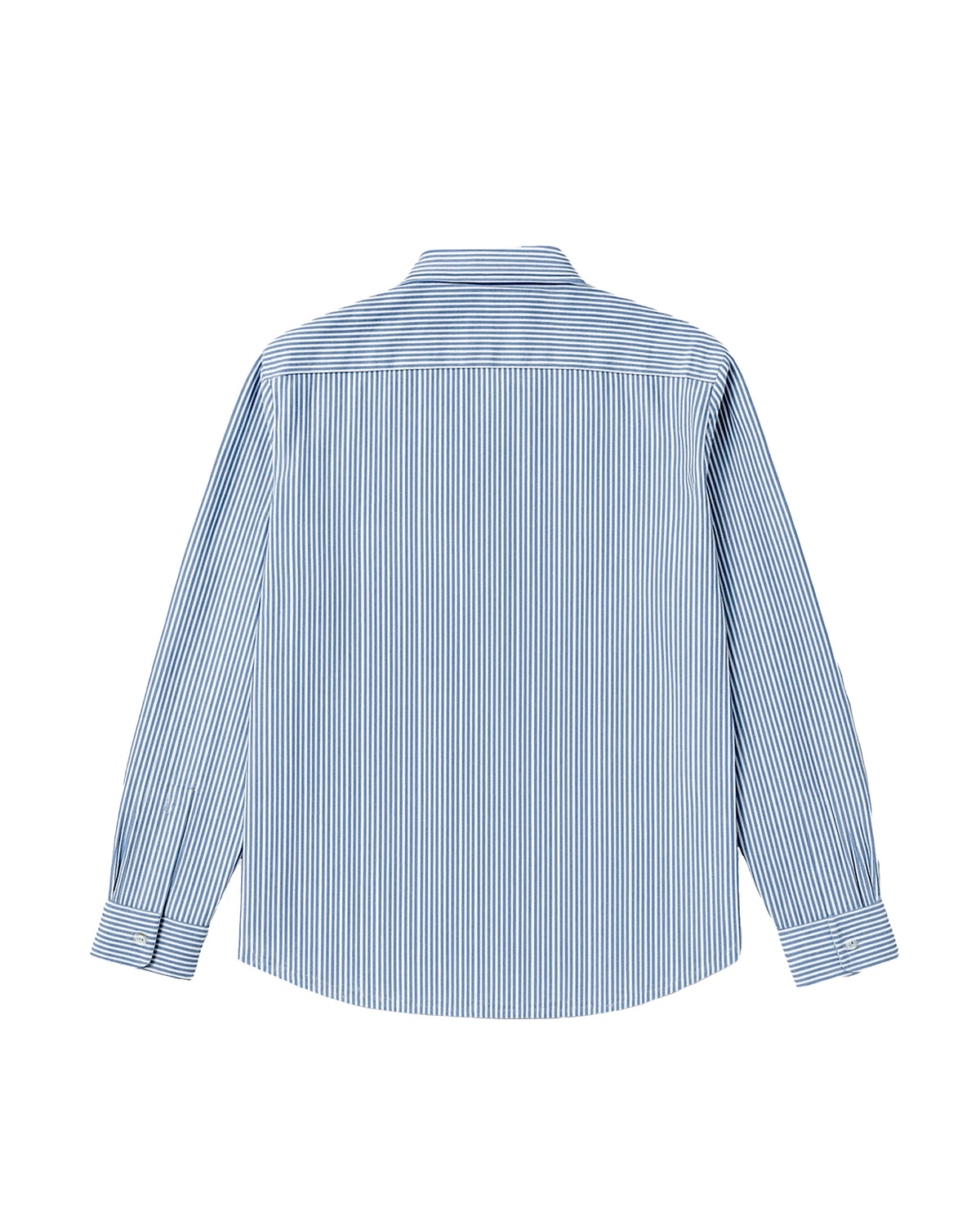 Prohibited The Oxford Button Down Shirt Blue – achterkant productfoto