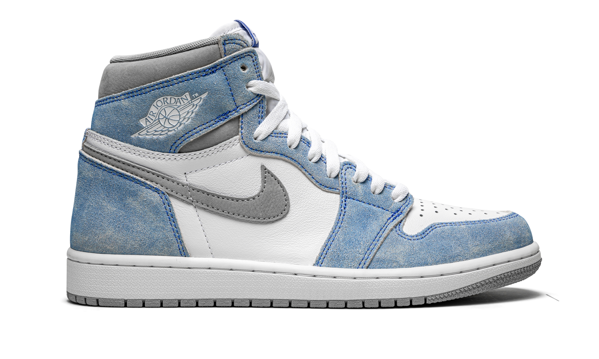 jordan 1 retro high hyper royal smoke grey+555088-402+right view