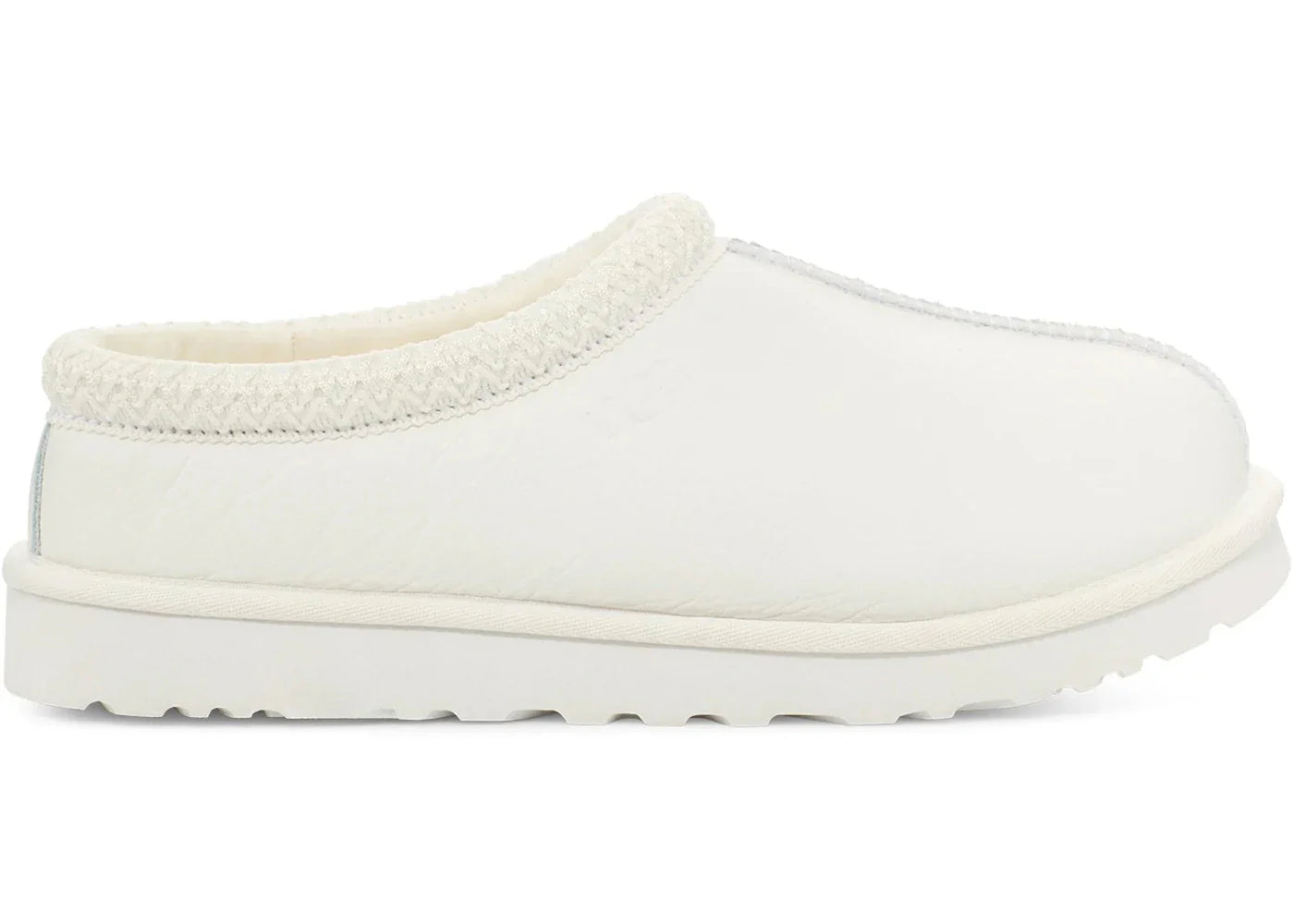 UGG Tasman Leather Slipper White