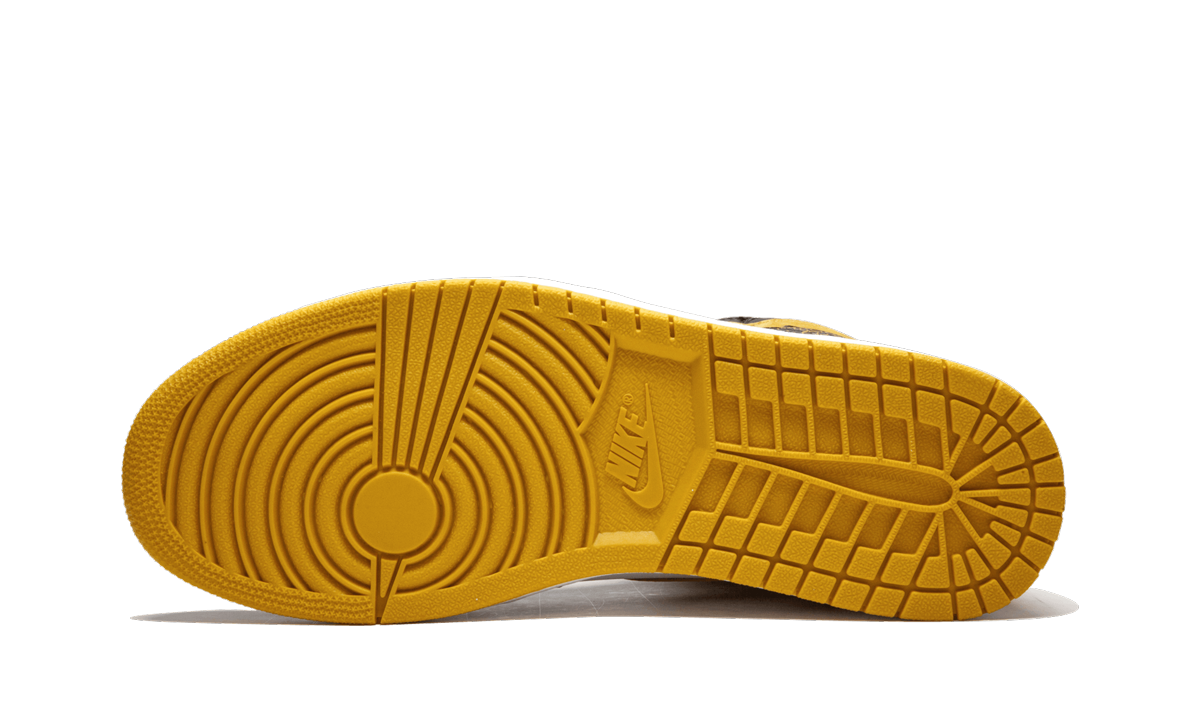 jordan 1 retro high yellow ochre+555088-109+bottom view