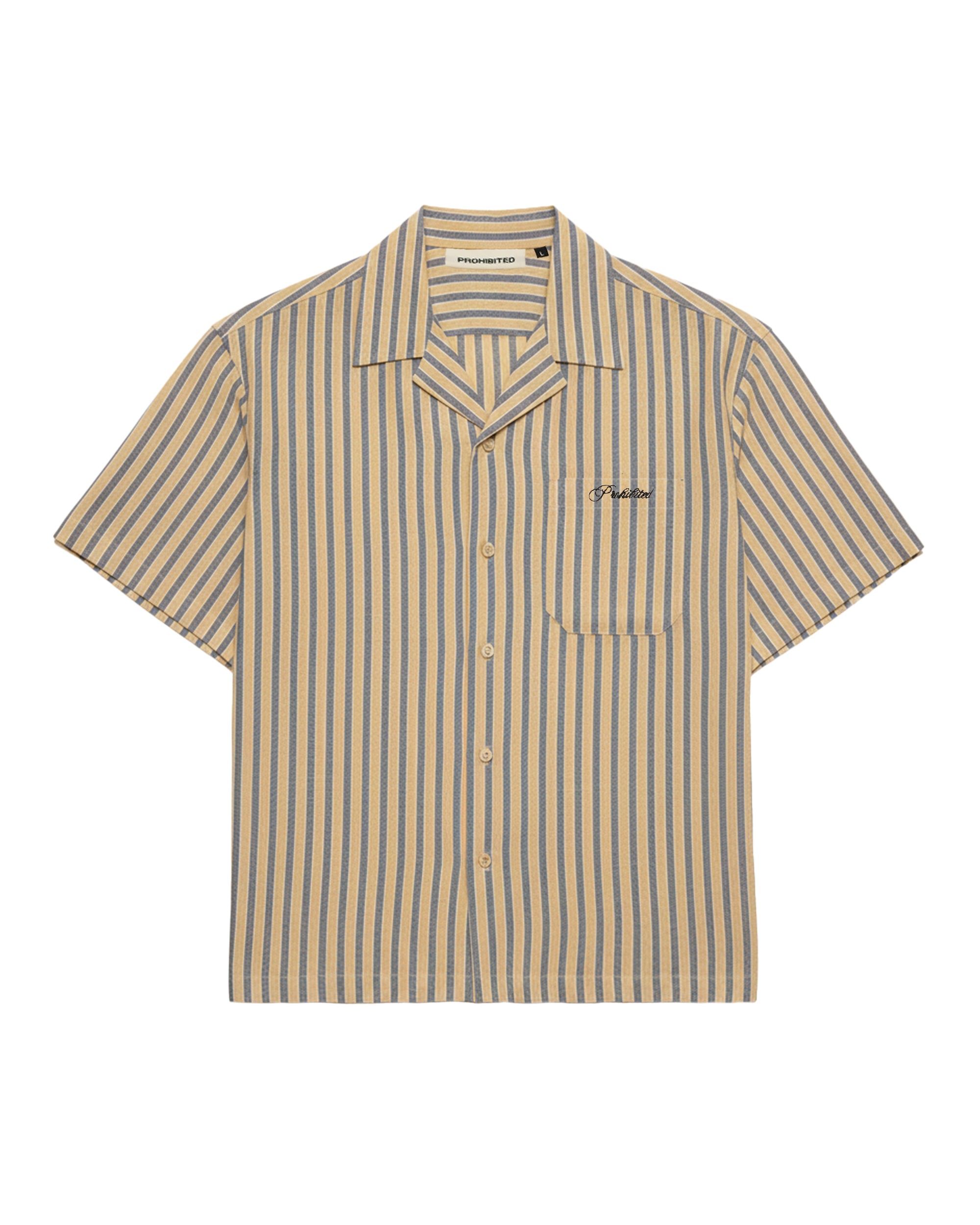 Prohibited Vineyard Breeze Shirt Yellow