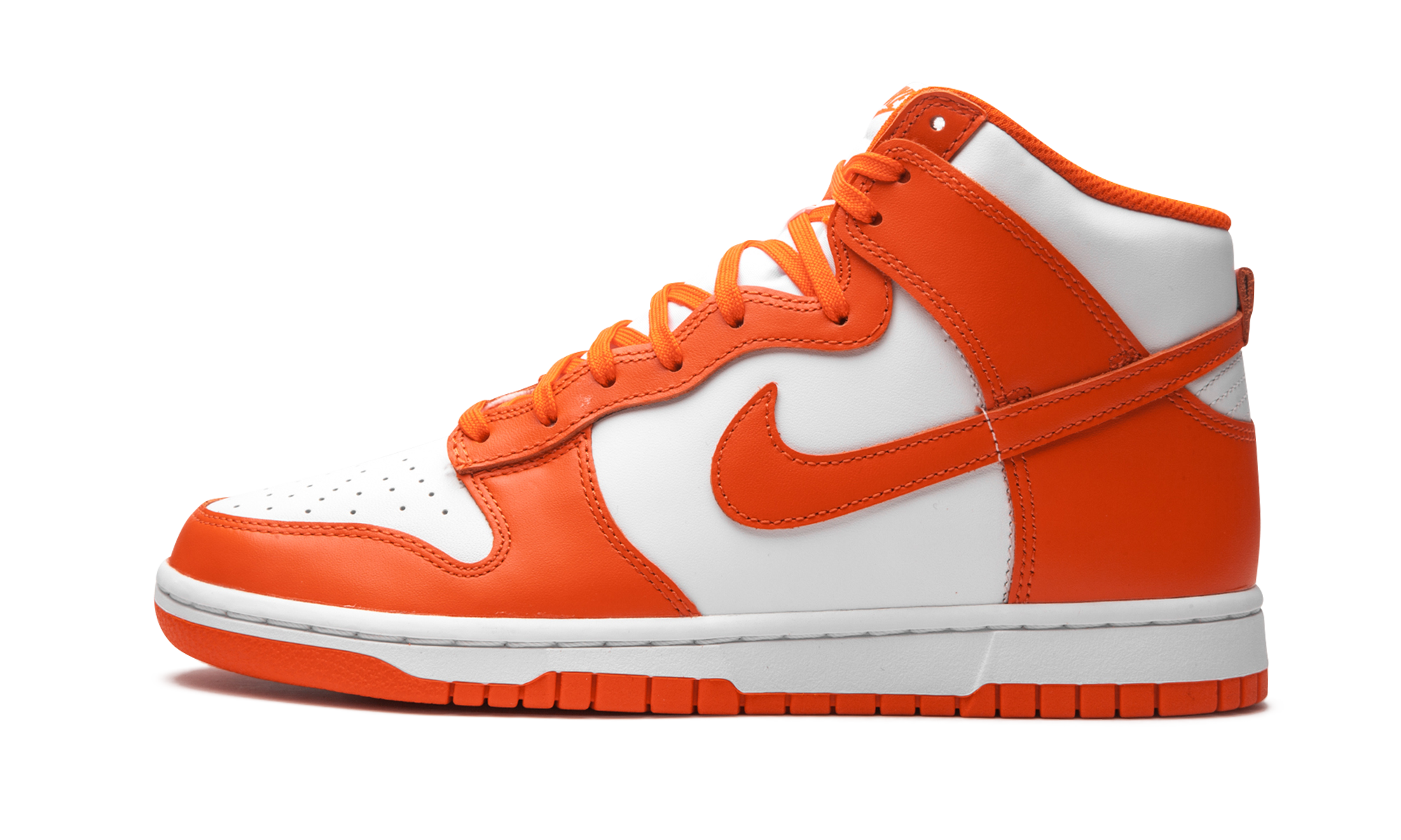 nike dunk high syracuse 2021+DD1399-101+diagnol right view 1