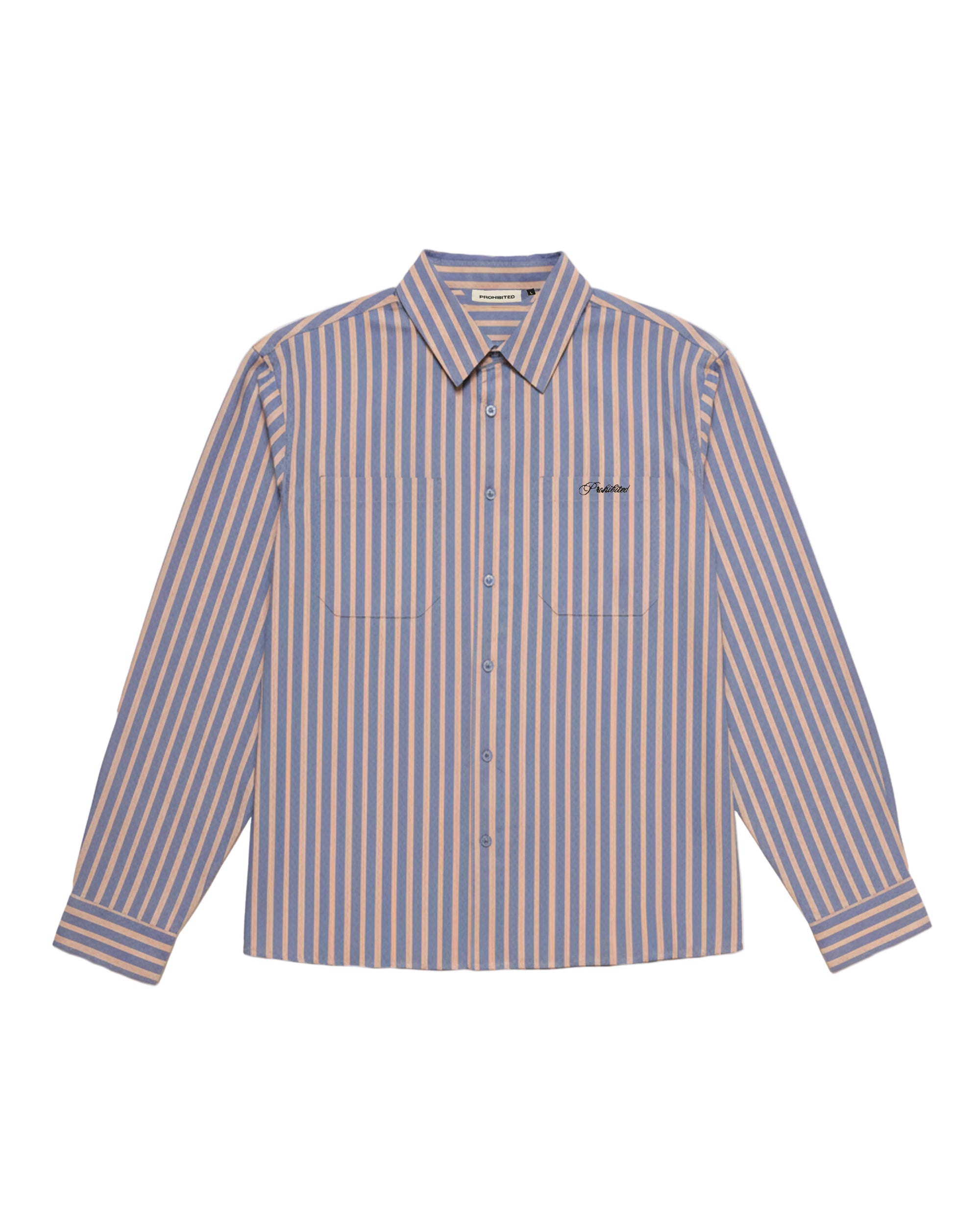 Prohibited Westbury Dress Shirt Blue