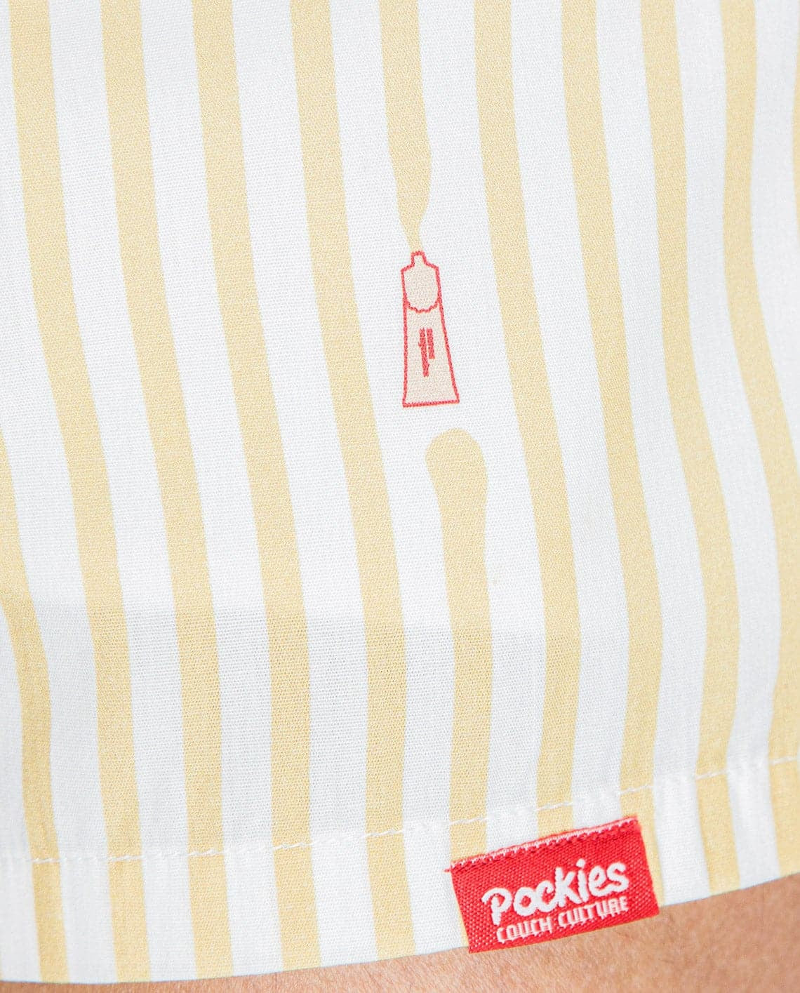 Pockies Zaanse x Pockies Boxershort Geel
