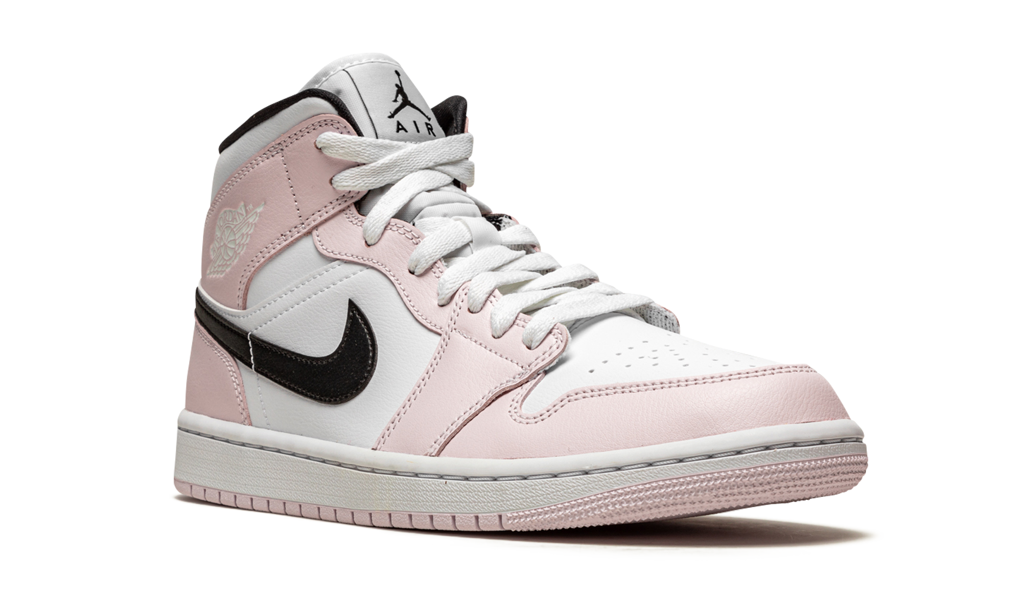 jordan 1 mid barely rose women s+BQ6472-500+diagnol right view