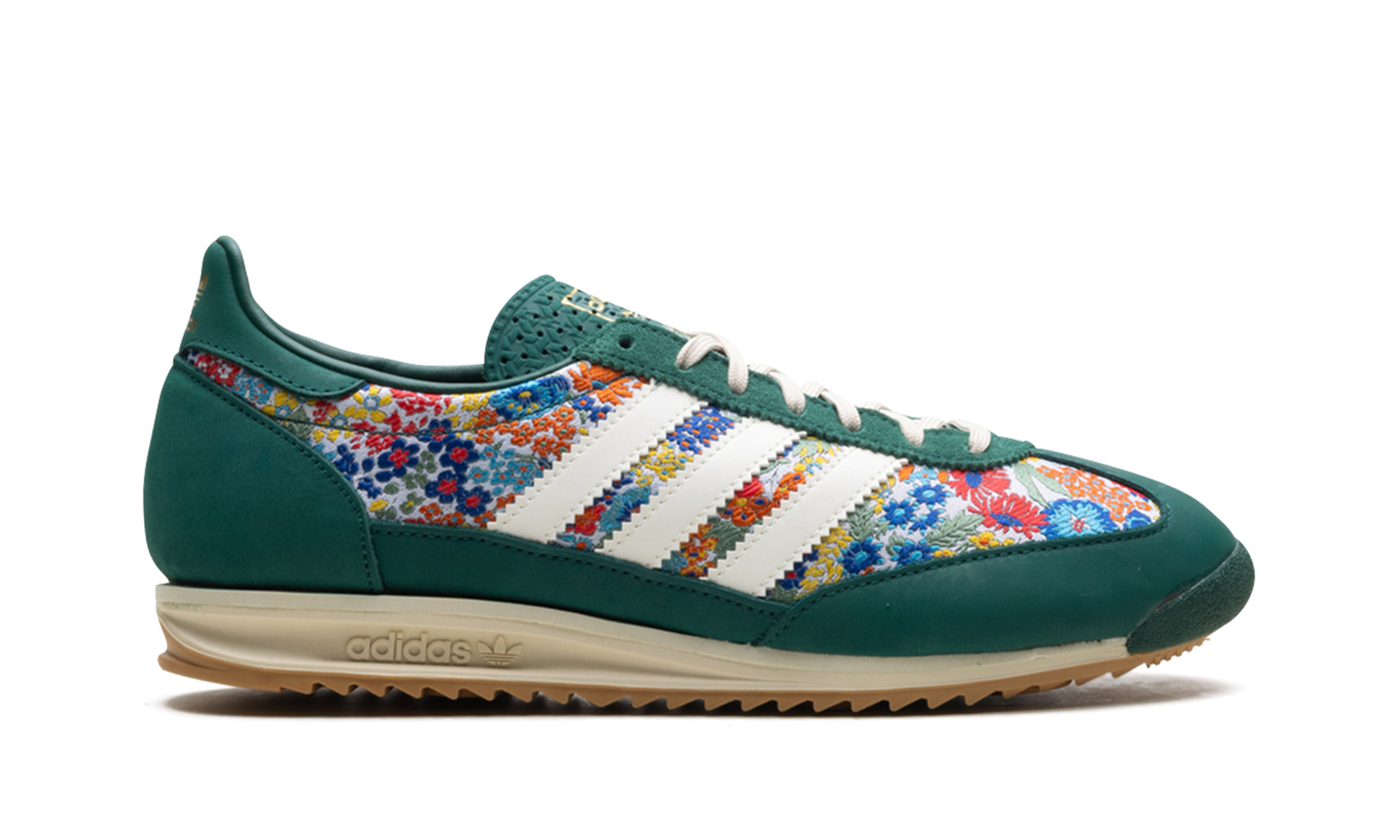 adidas sl 72 og liberty london collegiate green women s+JH7226+right view