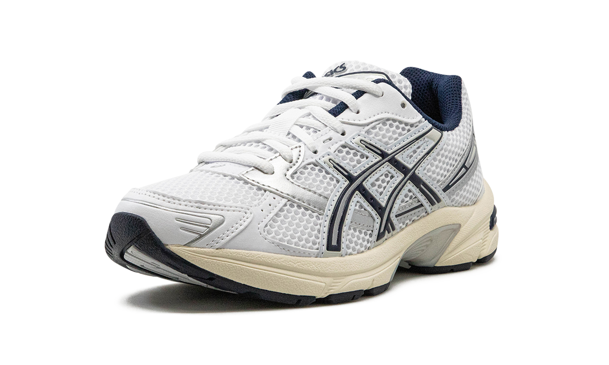 asics gel 1130 white midnight women s+1202A164-110+left diagnol single view